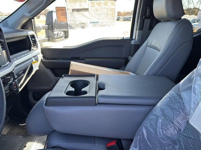 2024 Ford Super Duty F-450 DRW 12' RUGBY HEAVY DUTY STAKELESS LANDSCAPE BODY, 48" SOLID BARN DOORS, MANUAL TARP, 36" FULL CAB SHIELD, DROP DOWN COMBO HITCH 2 5/15