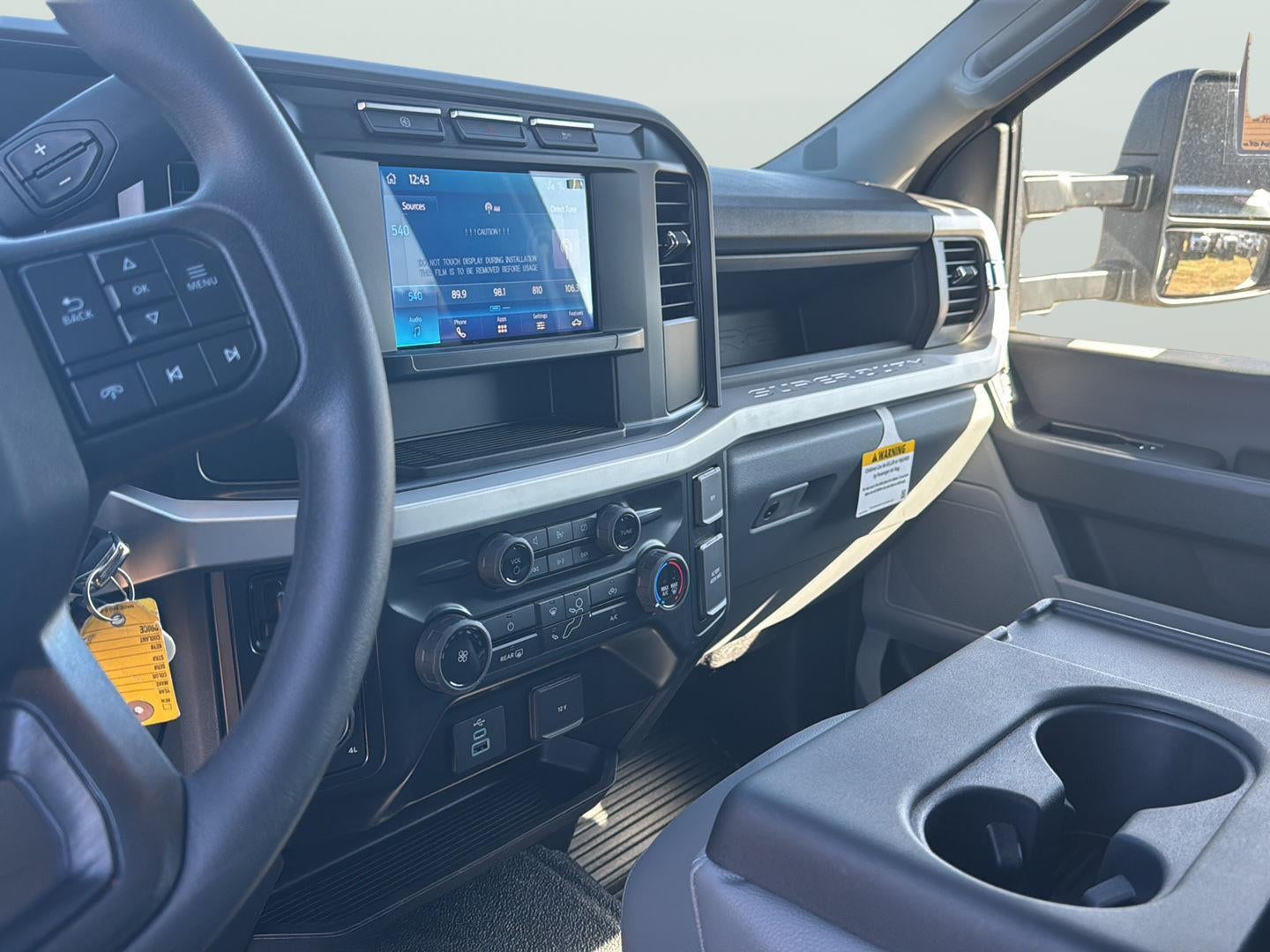 2024 Ford Super Duty F-550 DRW 12' RUGBY HEAVY DUTY LANDSCAPE DUMP, MANUAL TARP, DROP DOWN COMBO HITCH, 48" UNDERBODY TOOLBOX