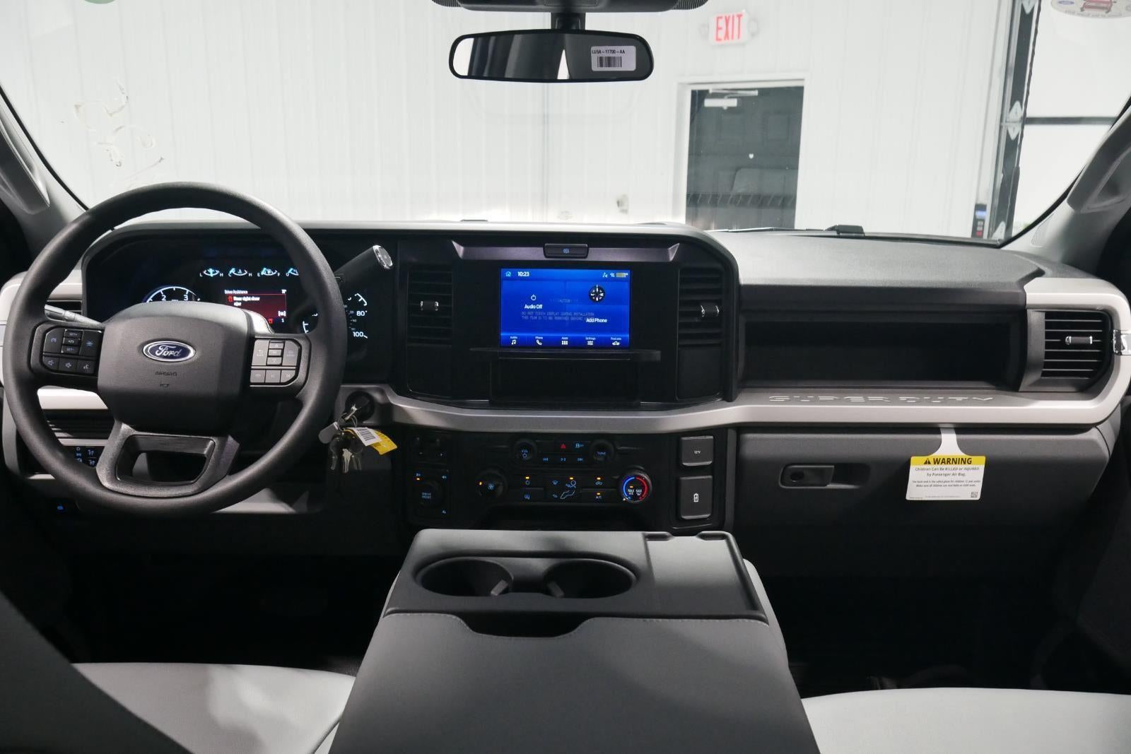 2025 Ford Super Duty F-450 DRW 9' DYNA PRO 3-4 YARD DUMP, BUYERS "L" PACK TOOL BOX, 1/4 CAB SHIELD, MANUAL TARP, FULL PLATE COMBO HITCH 2 5/16" BALL,