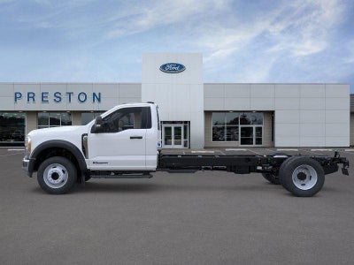 2025 Ford Super Duty F-550 DRW 16' KNAPHEIDE HEAVY DUTY PLATFORM BODY, SLIDING UNDER BODY WINCHES 48" UNDERBODY TOOL BOX