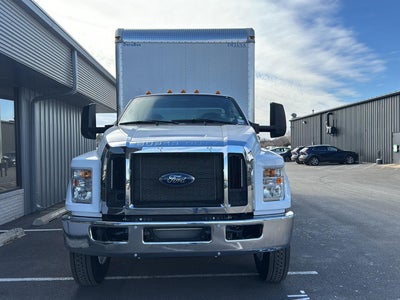 2025 Ford F-650 Straight Frame Gas 24' ALUMINUM DURABOX PRO VAN BODY,THIEMAN STOW-AWAY TAILGATE, 2,500 LBS CAPACITY