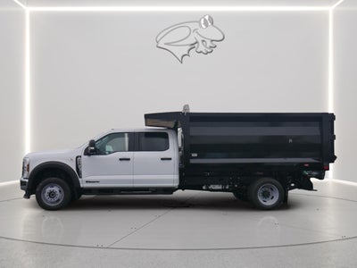 2026 Ford Super Duty F-550 DRW 12' RUGBY HEAVY DUTY LANDSCAPER, MAUNAL TARP, 48'" BARN DOORS, COMBO HITCH