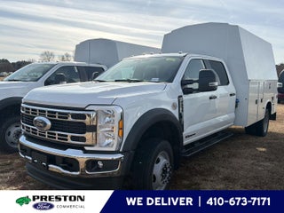 2026 Ford Super Duty F-550 DRW 11' KNAPHEIDE KUV MODEL KC ENCLOSED SERVICE BODY, MASTER LOCKING SYSTEM, CLASS V HITCH