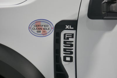 2026 Ford Super Duty F-550 DRW 9' DYNAPRO 3-4 YARD DUMP, BUYERS L-PAK TOOL BOX, 1/4 CABSHIELD MANUAL TARP, FULL COMBO HITCH 2 5/16"