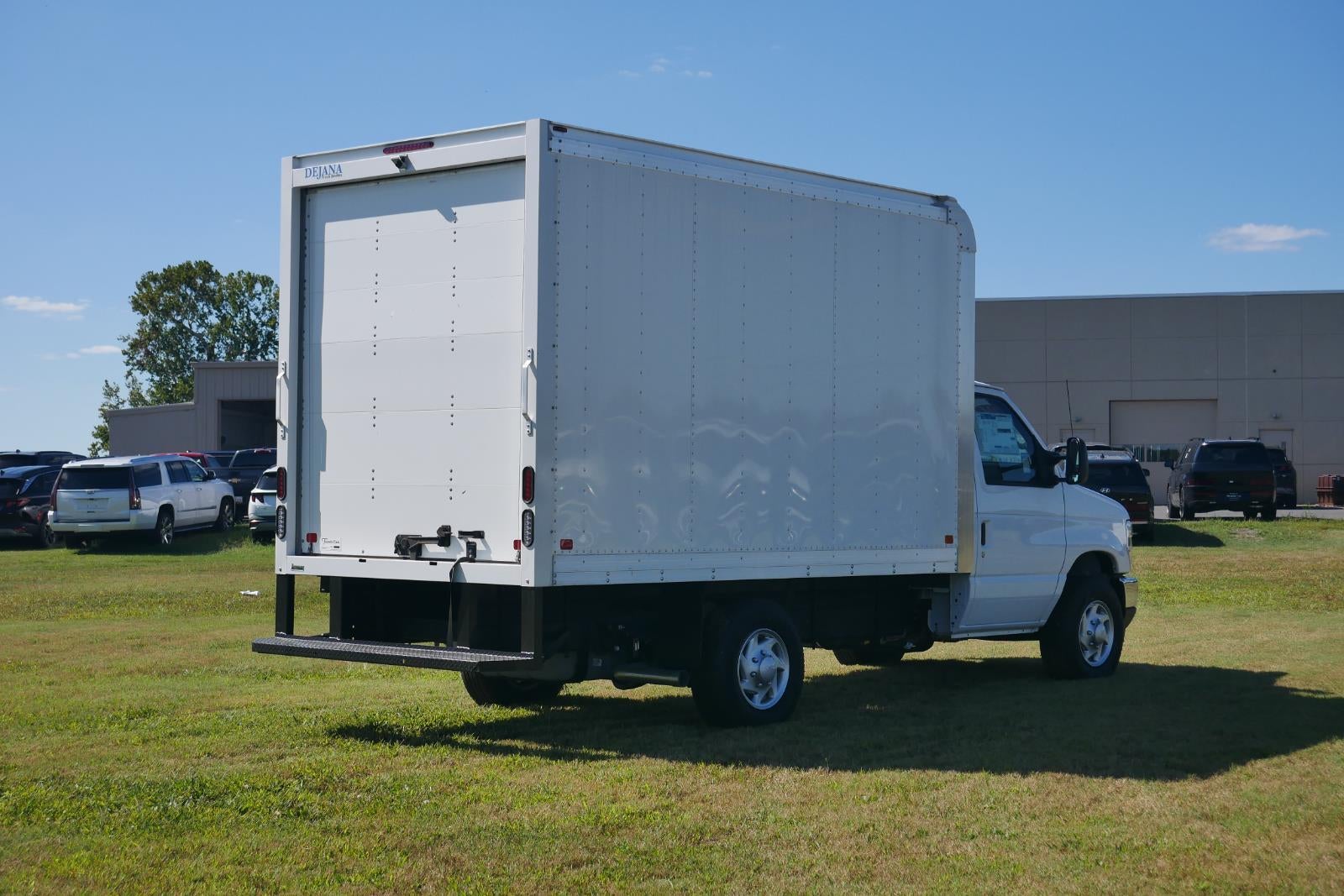 2025 Ford E-Series Cutaway 12' DEJANA DURA CUBE VAN BODY, ROLL UP