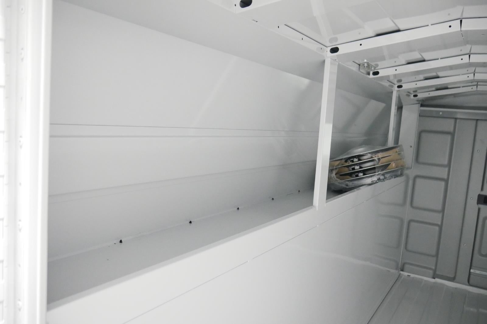 2026 Ford E-Series Cutaway E-350 10FT KNAPHEIDE KUV ENCLOSED SERVICE BODY, MASTER LOCK SYSTEM CLASS V HITCH 3 BOW LADDER RACK