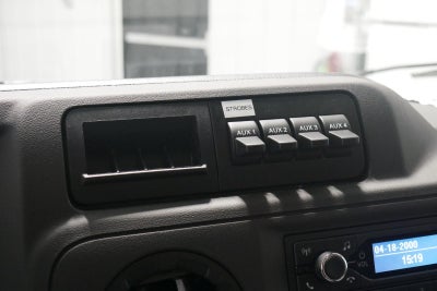 2026 Ford E-Series Cutaway E-350 10FT KNAPHEIDE KUV ENCLOSED SERVICE BODY, MASTER LOCK SYSTEM CLASS V HITCH 3 BOW LADDER RACK