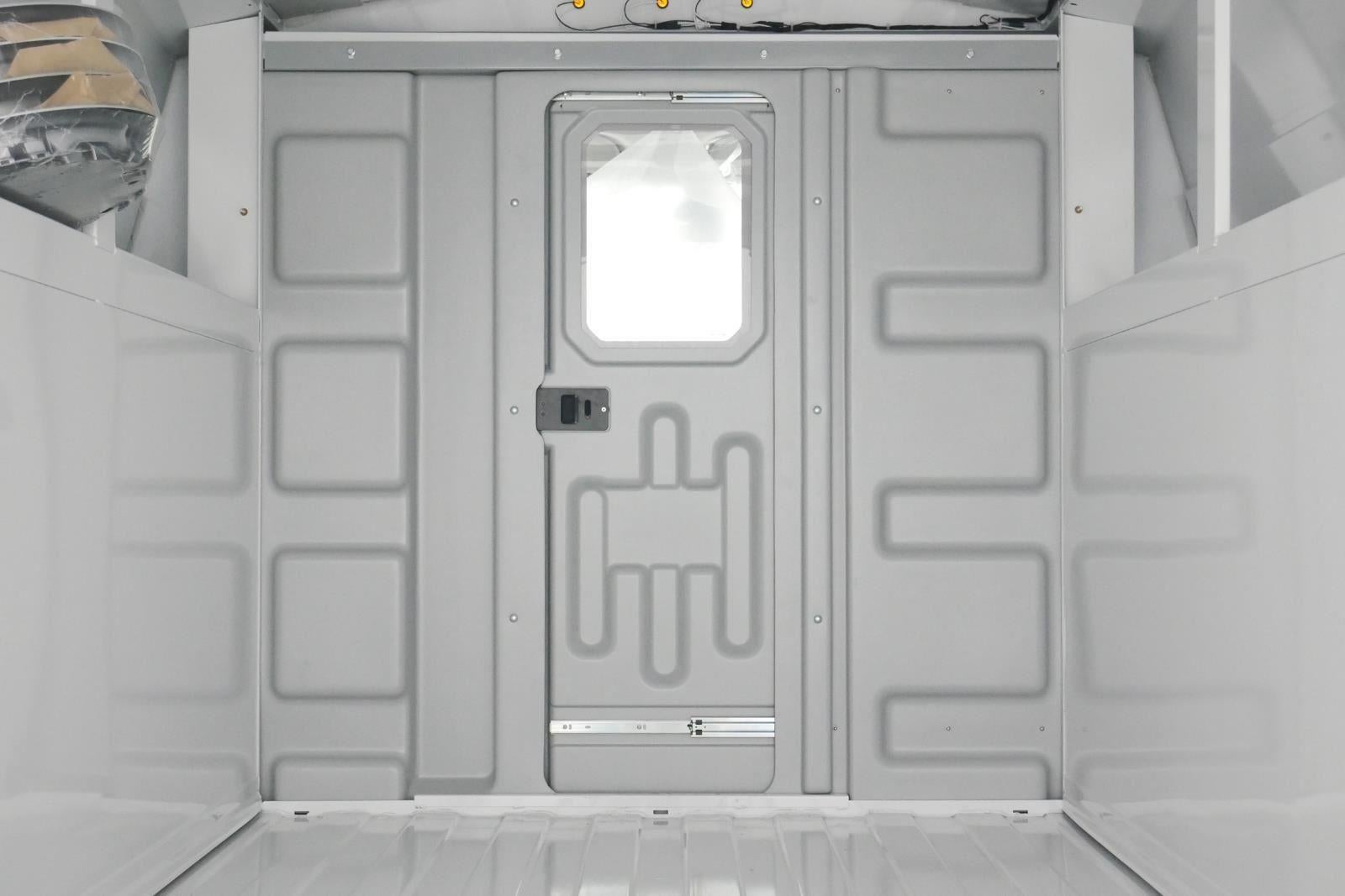 2026 Ford E-Series Cutaway E-350 10FT KNAPHEIDE KUV ENCLOSED SERVICE BODY, MASTER LOCK SYSTEM CLASS V HITCH 3 BOW LADDER RACK