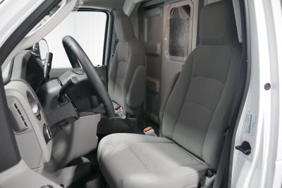 2026 Ford E-Series Cutaway E-350 10FT KNAPHEIDE KUV ENCLOSED SERVICE BODY, MASTER LOCK SYSTEM CLASS V HITCH 3 BOW LADDER RACK