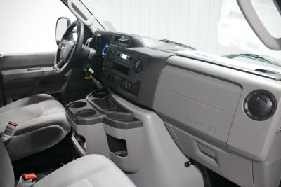 2026 Ford E-Series Cutaway E-350 10FT KNAPHEIDE KUV ENCLOSED SERVICE BODY, MASTER LOCK SYSTEM CLASS V HITCH 3 BOW LADDER RACK