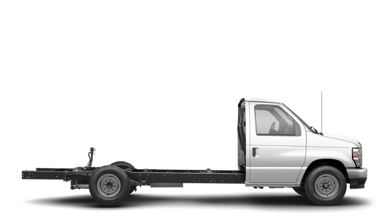 2026 Ford E-Series Cutaway E-350 10FT KNAPHEIDE KUV ENCLOSED SERVICE BODY, MASTER LOCK SYSTEM CLASS V HITCH 3 BOW LADDER RACK