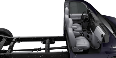 2026 Ford E-Series Cutaway E-350 10FT KNAPHEIDE KUV ENCLOSED SERVICE BODY, MASTER LOCK SYSTEM CLASS V HITCH 3 BOW LADDER RACK