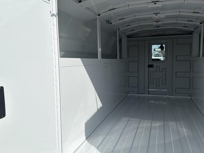 2026 Ford Econoline Cutaway E-350 10FT KNAPHEIDE KUV ENCLOSED SERVICE BODY, 3 BOW LADDER RACK CLASS V HITCH MASTER LOCK SYSTEM