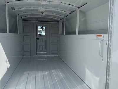 2026 Ford Econoline Cutaway E-350 10FT KNAPHEIDE KUV ENCLOSED SERVICE BODY, 3 BOW LADDER RACK CLASS V HITCH MASTER LOCK SYSTEM