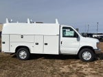 2026 Ford Econoline Cutaway E-350 10FT KNAPHEIDE KUV ENCLOSED SERVICE BODY, 3 BOW LADDER RACK CLASS V HITCH MASTER LOCK SYSTEM