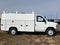 2026 Ford Econoline Cutaway E-350 10FT KNAPHEIDE KUV ENCLOSED SERVICE BODY, 3 BOW LADDER RACK CLASS V HITCH MASTER LOCK SYSTEM
