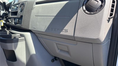 2027 Ford E-Series Cutaway 12' DURA-CUBE MAX FRP ENCLOSED SERVICE BODY, POWER LOCKS, 3 BOX LADDER RACK, BACK UP CAMERA