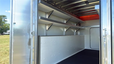 2027 Ford E-Series Cutaway 12' DURA-CUBE MAX FRP ENCLOSED SERVICE BODY, POWER LOCKS, 3 BOX LADDER RACK, BACK UP CAMERA
