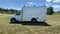 2027 Ford E-Series Cutaway 12' DURA-CUBE MAX FRP ENCLOSED SERVICE BODY, POWER LOCKS, 3 BOX LADDER RACK, BACK UP CAMERA