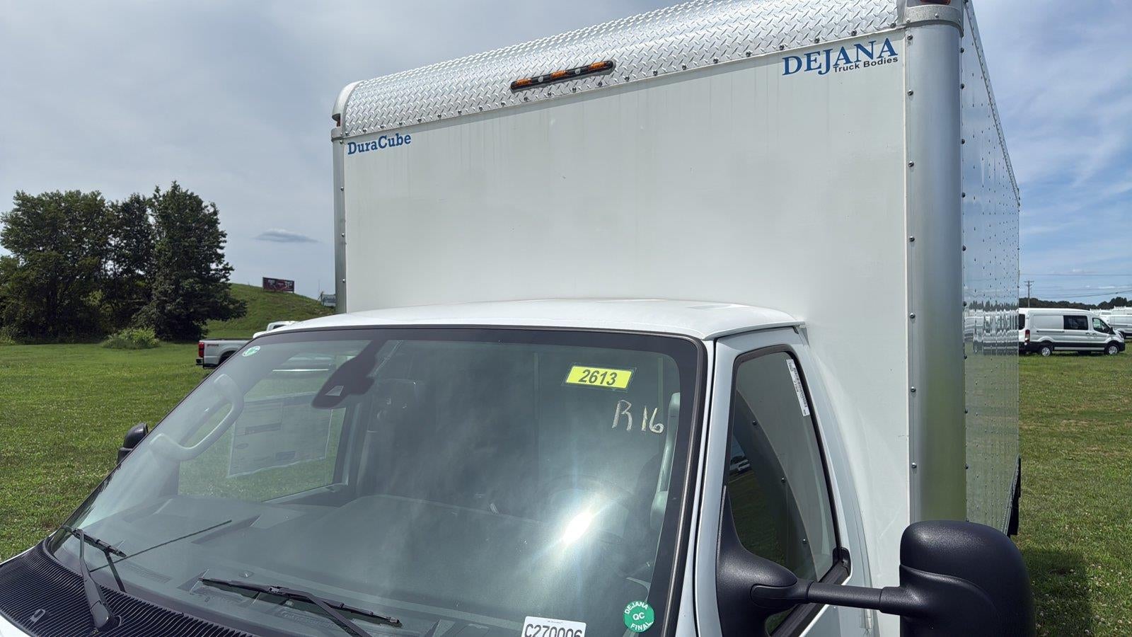 2027 Ford E-Series Cutaway 16' DURA CUBE ALUMINUM VAN BODY, ROLL UP DOOR , THIEMAN 2,000 LBS STOW AWAY TAILGATE