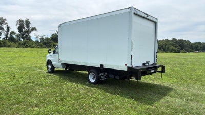 2027 Ford E-Series Cutaway 16' DURA CUBE ALUMINUM VAN BODY, ROLL UP DOOR , THIEMAN 2,000 LBS STOW AWAY TAILGATE