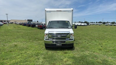 2027 Ford E-Series Cutaway 16' DURA CUBE ALUMINUM VAN BODY, ROLL UP DOOR , THIEMAN 2,000 LBS STOW AWAY TAILGATE