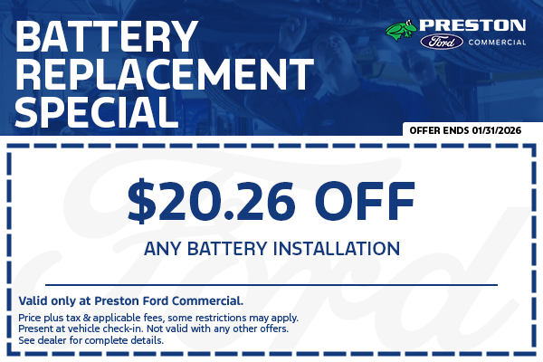 Battery Replacement Special