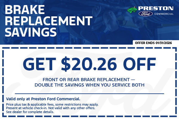 Brake Replacement Savings